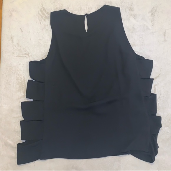 BCBGMaxAzria Eavan Black Sleeveless Top - Picture 5 of 5